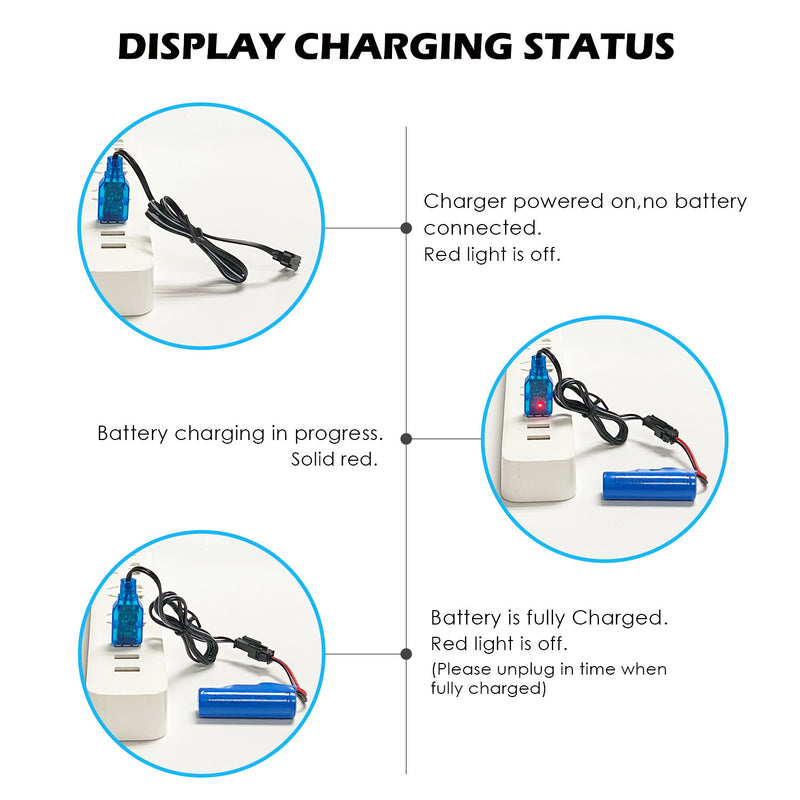 Load image into Gallery viewer, SM2P 3.7V Charger Cable 1S USB Battery Charger with SM-2P Connector