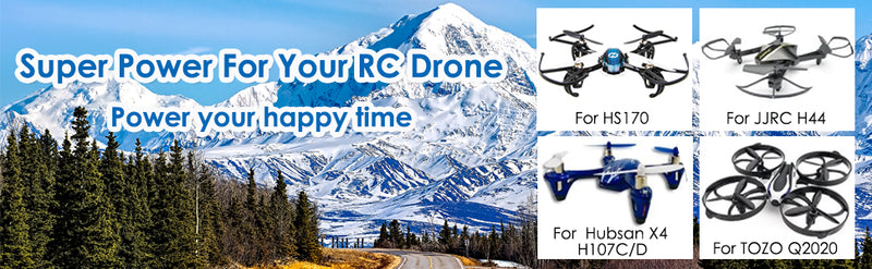 Load image into Gallery viewer, 3.7V 380mAh RC Drone Battery Fit for SYMA RC Drone with Molex Plug
