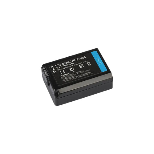 NP-FW50 7.4V Digital Battery 1080mAh Compatible With Sony A6000 A6400 A6300 A6500 A7 A7II A7RII A7SII A7S A7S2 A7R NPFW50 Cameras Batteries，1pcs