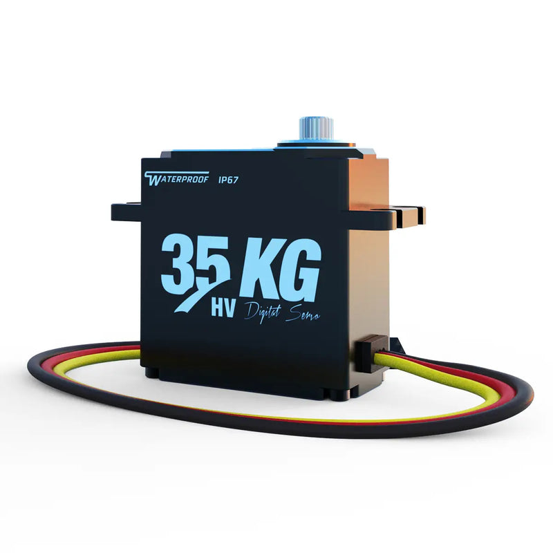 Load image into Gallery viewer, W0350 35kg High Voltage Full Metal Digital Servo with Steel Gear for RC Car,1 Pack（Direct Factory Sale）
