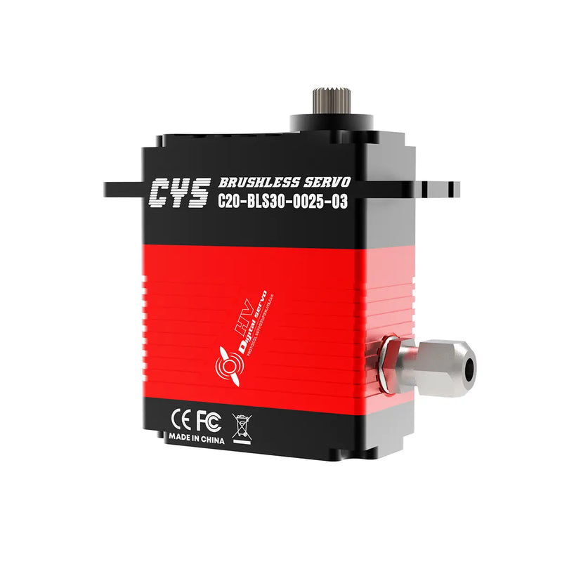 Load image into Gallery viewer, C20-BLS30-0025-03 25KG Full Metal Brushless Servo Motor with CAN Protocol, Waterproof Steel Gear Bus for Drones &amp; RC Plane, 1 Pack（Direct Factory Sale）
