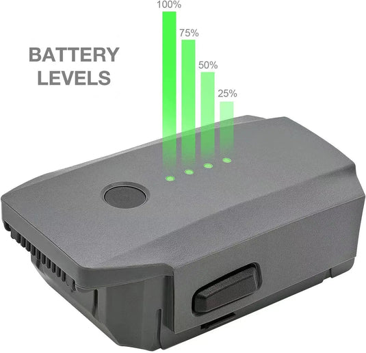 13.05V Mavic 2 Intelligent Flight Battery Replacement 3830mAh Fit for DJI Mavic Pro /Platinum Battery Flight Battery Max 23-min Flight Time RC Drone Accessories Standby Battery