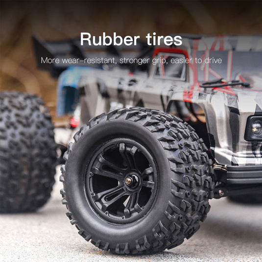 1:12 Bigfoot off-road Truck Metal gear Synchronous Control System Speed 60km/h, Splash-Proof 3800KV Brushless Motor , Metal Servo Four-Channel Gun Control