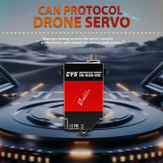 C35-BLS30-0120 High-Precision Digital Servo Motor 120Kg.cm Torque for CNC/AGV/Robotic Arm Systems, 1 Pack（Direct Factory Sale）