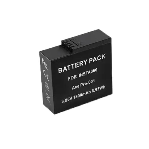 3.85V Insta360 Ace Pro Battery 1800mAh Replacement Battery Pack Compatible with Insta360 Ace/Ace Pro Action Camera Batteries Accessories ,1pcs
