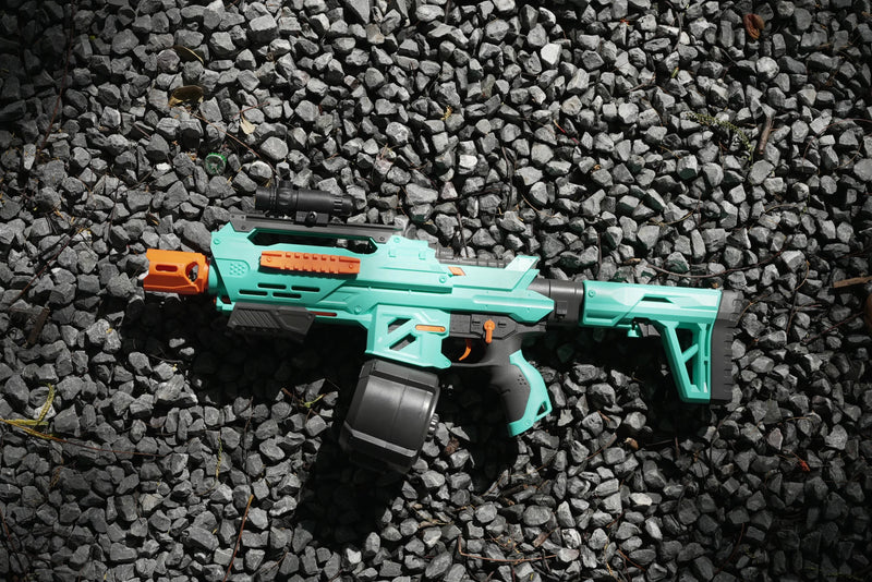 Load image into Gallery viewer, SKD Blaster Automatic Electric Rechargeable Battery Powered Water Bead Gel Ball Blaster Splatter Ball Gun. Electric Water Gun
