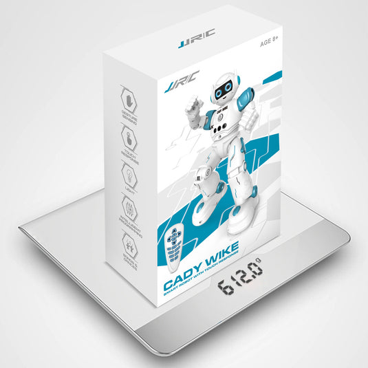 JJRC CADY WIKE Smart RC Robot for Kids, Gesture Sensing & Touch Control Remote Control Toy Robot with Patrol Movement, Singing & Dancing, Gift for Kid