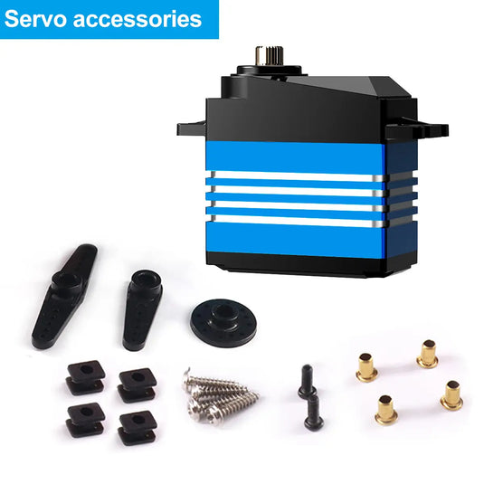 W0380 Hot Seller High Quality 42kg Torque Steel Gear Coreless Digital Servo for 1/8 1/10 Rc Car,1 Pack（Direct Factory Sale）