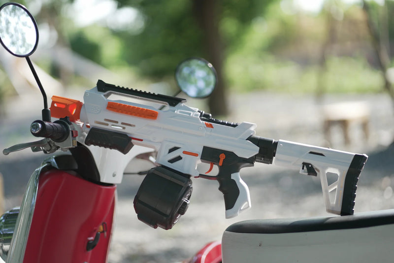 Load image into Gallery viewer, SKD Blaster Automatic Electric Rechargeable Battery Powered Water Bead Gel Ball Blaster Splatter Ball Gun. Electric Water Gun
