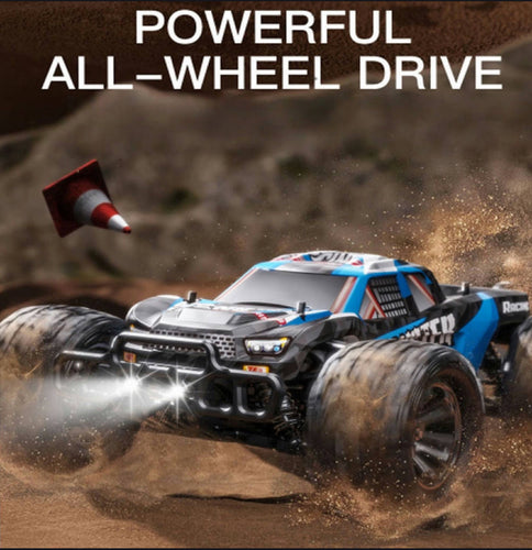 1:18 Full Scale High Speed 4WD GT Control System, Speed 80 km/h,Splash Proof 3670-2500KV Brushless Motor, JX torque Metal Servo