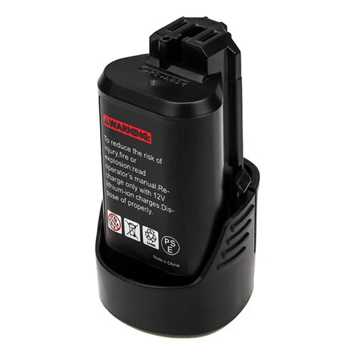 10.8V/12V Lithium-ion Battery Pack For Bosch  BAT414 GBA12V30 BAT411 BAT411A Power Tools Battery Replacement,1Pack