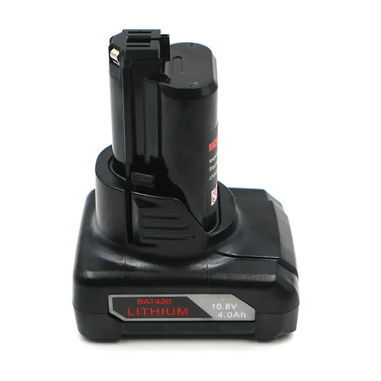 10.8V /12V Bosch Lithium-ion Battery For Cordless GBA12V60 BAT420 BAT413 Power Tool Battery Replacement,1Pack