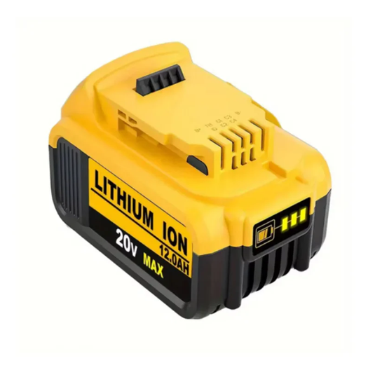 Dewalt 20V Max Replacement 5Ah-12Ah Lithium Batteries Compatible with Dewalt Battery DDCB208 DCB200 DCB206 DCB205 DCB204 DCB203 DCB180 Cordless Power Tools, 1 Pack（Yellow）