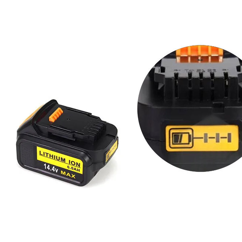Load image into Gallery viewer, 14.4V Dewalt  Lithium ion Battery For Dewalt XR DCB140 DCB142 DCB144-XJ Power Tools Battery Replacement,1Pack
