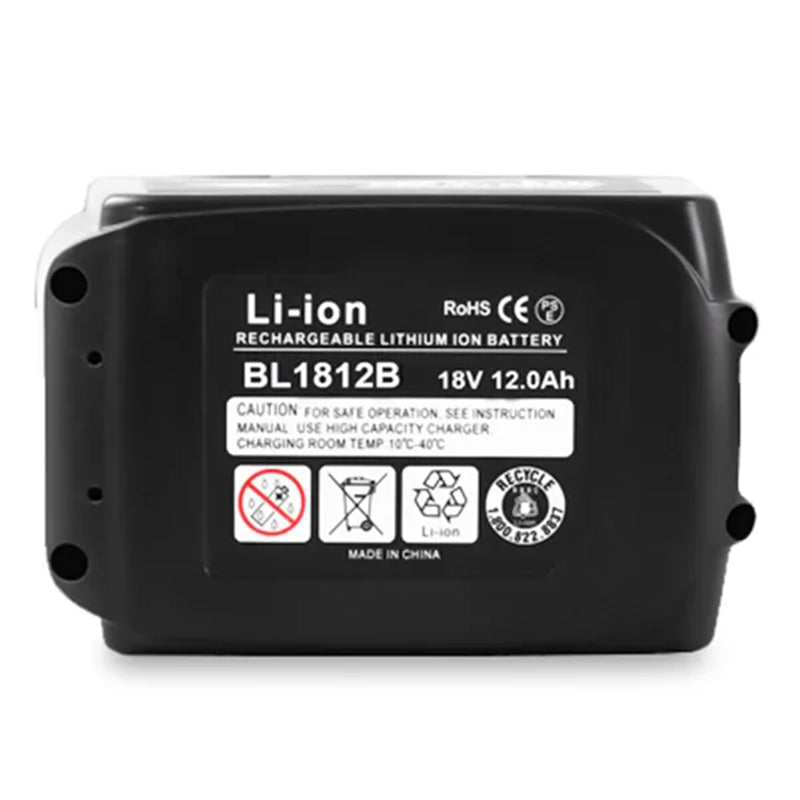 Load image into Gallery viewer, Powerful 18V High Output Makita Li-ion Battery for Makita LXT  BL18120 BL1860B BL1850B Power Tool Battery Replacement，1Pack

