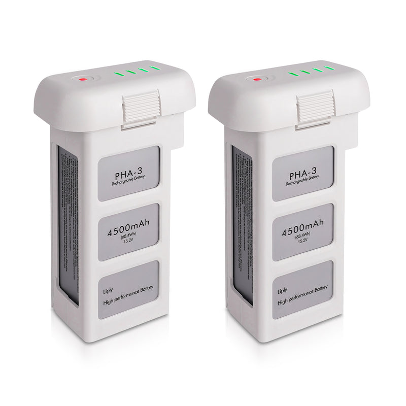Load image into Gallery viewer, Phantom 3 Intelligent Flight Battery 15.2V 4500mAh High Capacity Replacement Battery Compatible with DJI Phantom 3 Standard/ 3 Pro/ 3 SE/ 3 4K/ 3 Advanced Drone, Up to 25Mins Max Flight Time
