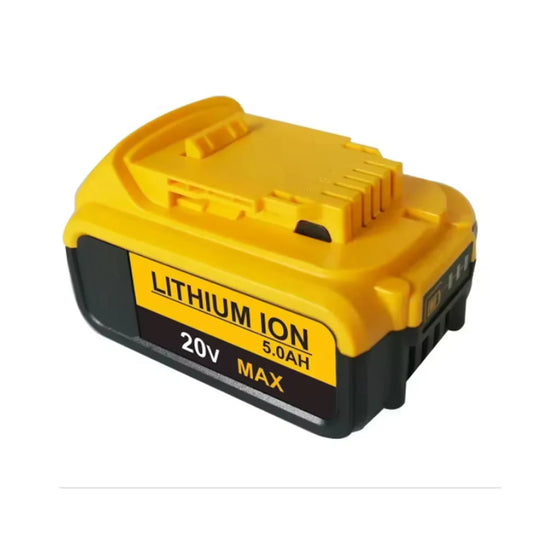 Dewalt 20V Max Replacement 5Ah-12Ah Lithium Batteries Compatible with Dewalt Battery DDCB208 DCB200 DCB206 DCB205 DCB204 DCB203 DCB180 Cordless Power Tools, 1 Pack（Yellow）