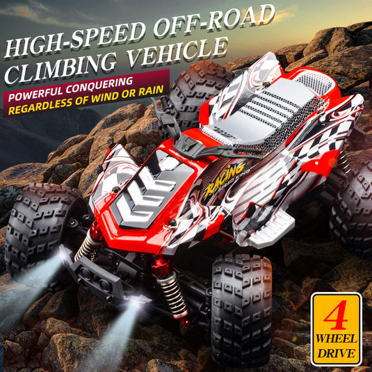 GUOKAI 1:16 Scale 4WD RC Truck 35KM/H High Speed OFF-Road Climbing Vehicle 866-161