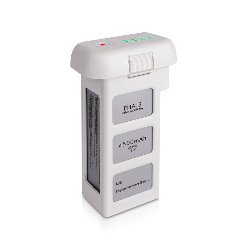 Load image into Gallery viewer, Phantom 3 Intelligent Flight Battery 15.2V 4500mAh High Capacity Replacement Battery Compatible with DJI Phantom 3 Standard/ 3 Pro/ 3 SE/ 3 4K/ 3 Advanced Drone, Up to 25Mins Max Flight Time
