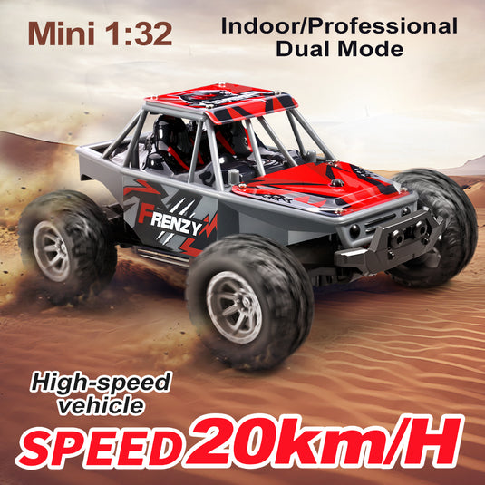 1/32 Mini High Speed Vehicle 20km/h RC Truck Toy