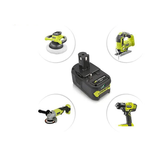 18V 4Ah Lithium Ion Battery Battery for Ryobi ONE+ Cordless Tools P108 P192 RB18L40 Battery Replecement，1Pack