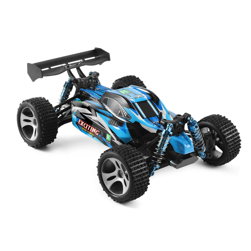Load image into Gallery viewer, WLtoys 184011 30KM/H Speed RC Car 1/18 Scale 2.4G 4WD Control Vehicle Model
