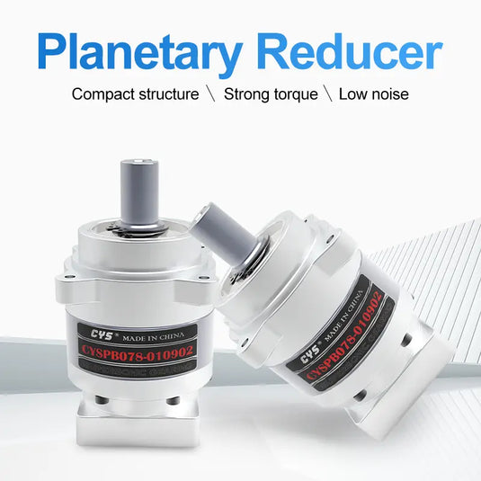 PR078-010902 400W motor reduction ratio 1:9 injection molding robot planetary reducer, 1 Pack（Direct Factory Sale）