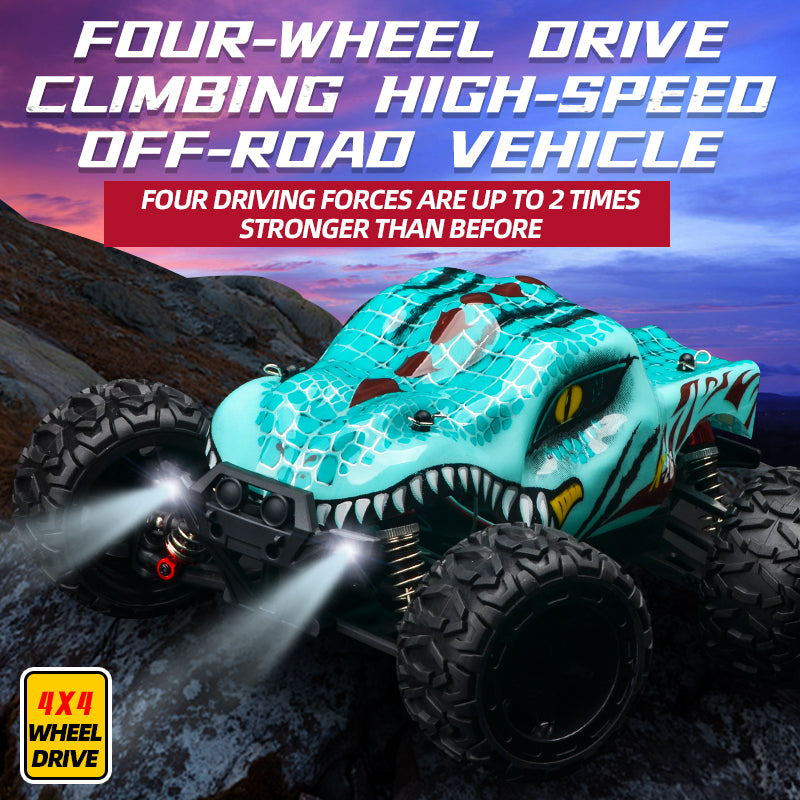 Load image into Gallery viewer, GUOKAI 1:16 4WD RC Truck 35KM/H Dinosaur OFF-Road Climbing Vehicle 866-165
