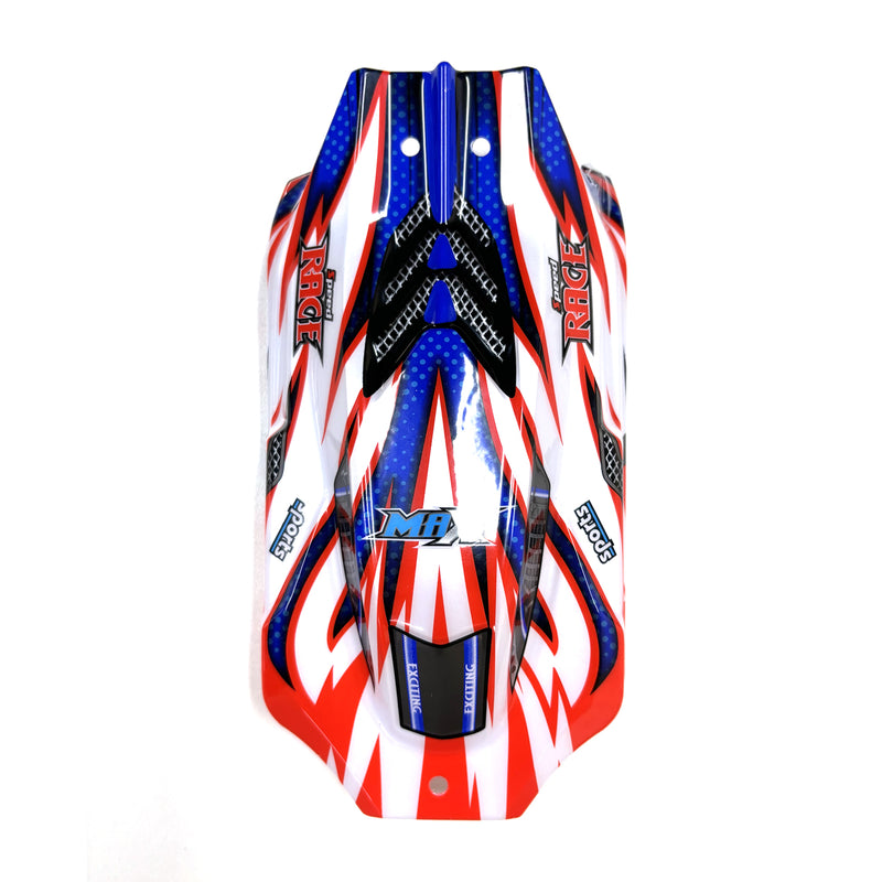 Load image into Gallery viewer, RC Car Body Shell Cover PVC Printed Car Body Kit for WLtoys 1/12 124008 RC Car
