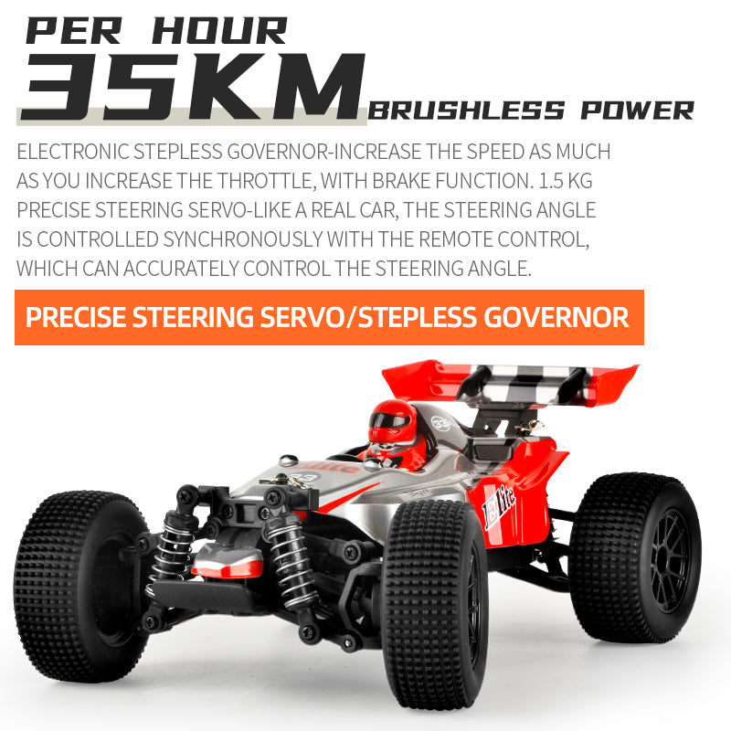 Load image into Gallery viewer, GUOKAI 1:18 Scale 4WD RC Truck 35KM/H High Speed OFF-Road Climbing Vehicle 866-181
