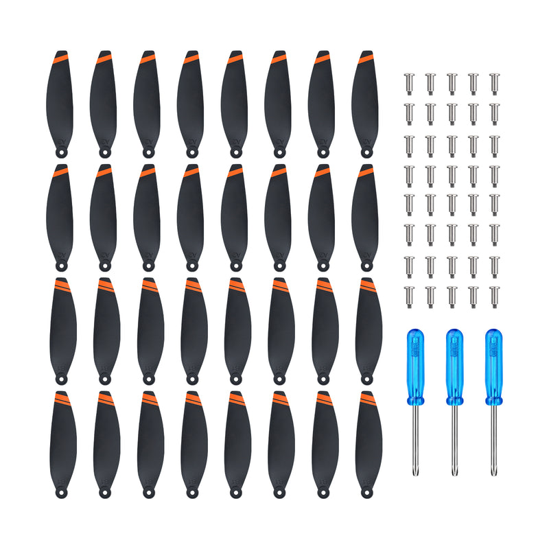 Load image into Gallery viewer, Propellers for DJI Mini 2 /SE /2SE /4K Replacement Blades, Low-Noise ,Light-Weight and Quick-Release with Screws and Magnetic Screwdriver, Drone Propeller Accessories
