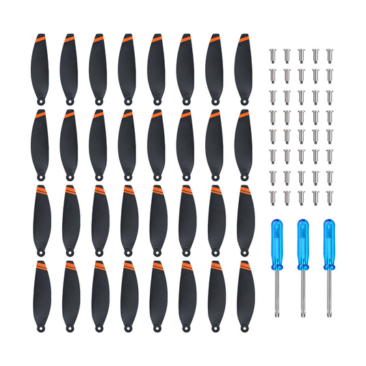 Propellers for DJI Mini 2 /SE /2SE /4K Replacement Blades, Low-Noise ,Light-Weight and Quick-Release with Screws and Magnetic Screwdriver, Drone Propeller Accessories