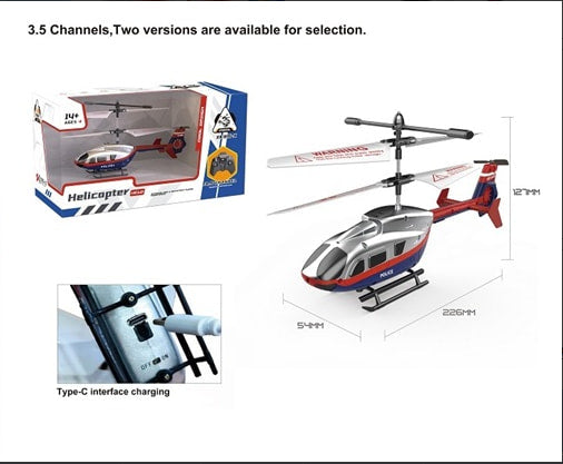 Load image into Gallery viewer, XK916X RC Helicopter, 3.5CH Remote Control Aircraft with Altitude Hold &amp; Gyro, One-Key Take-off/Landing, Durable Indoor Toy for Kids &amp; Beginners
