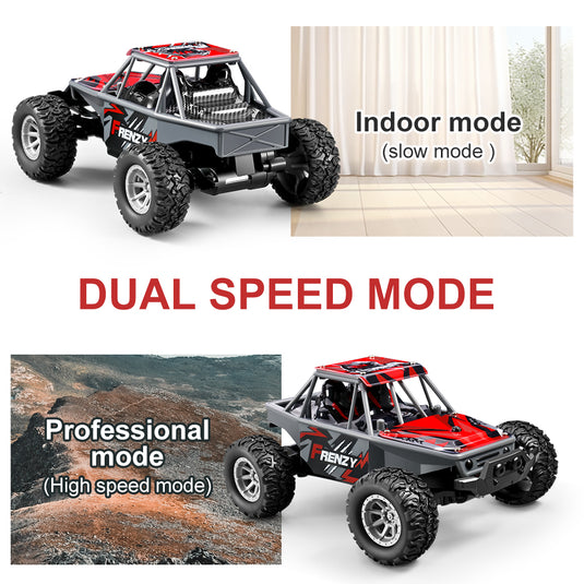 1/32 Mini High Speed Vehicle 20km/h RC Truck Toy