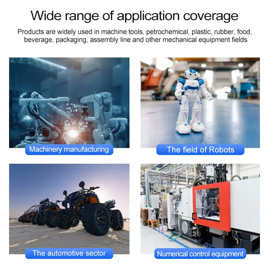 PR078-010902 400W motor reduction ratio 1:9 injection molding robot planetary reducer, 1 Pack（Direct Factory Sale）