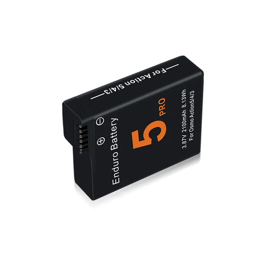 3.87V Osmo Action 5 Pro Battery 2100mAh Replacement Battery  Compatible with DJI Osmo Action 3/4/5 Pro Camera Batteries Accessories ,1pcs