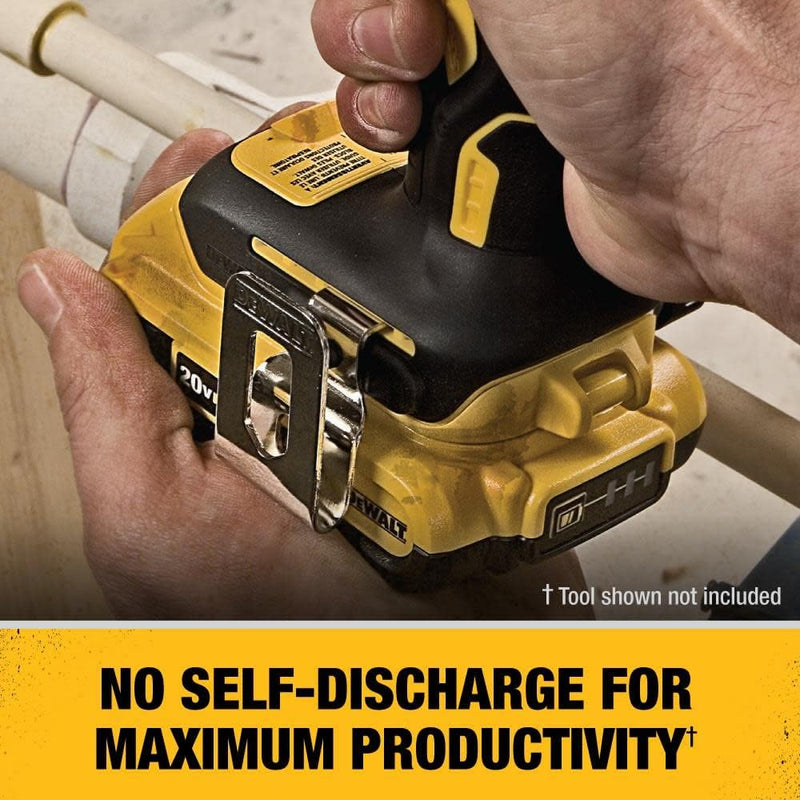 Load image into Gallery viewer, Dewalt 20V Max Replacement Battery: 5Ah-12Ah Lithium Batteries Compatible with Dewalt Battery DDCB208 DCB200 DCB206 DCB205 DCB204 DCB203 DCB180 Cordless Power Tools, 1 Pack（Yellow）
