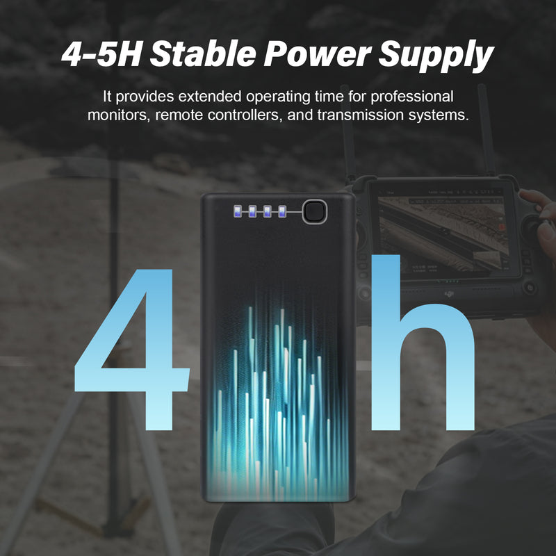 Load image into Gallery viewer, WB37 Intelligent FPV RC Battery 7.6V 4920mAh Replacement Battery Compatible with DJI RC Plus/ Cendence/ CrystalSky Monitor/ DJI Transmission &amp; D-RTK 2 Remote Controller Battery, Up to 4-5hours
