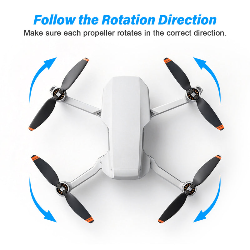 Load image into Gallery viewer, Propellers for DJI Mini 2 /SE /2SE /4K Replacement Blades, Low-Noise ,Light-Weight and Quick-Release with Screws and Magnetic Screwdriver, Drone Propeller Accessories

