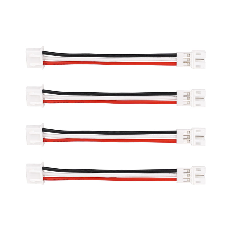 Load image into Gallery viewer, JST PH2.0 3-Pin Male to JST-XH Female 2S LiPo Battery Conversion Cable, 22AWG Silicone Wire, 8cm
