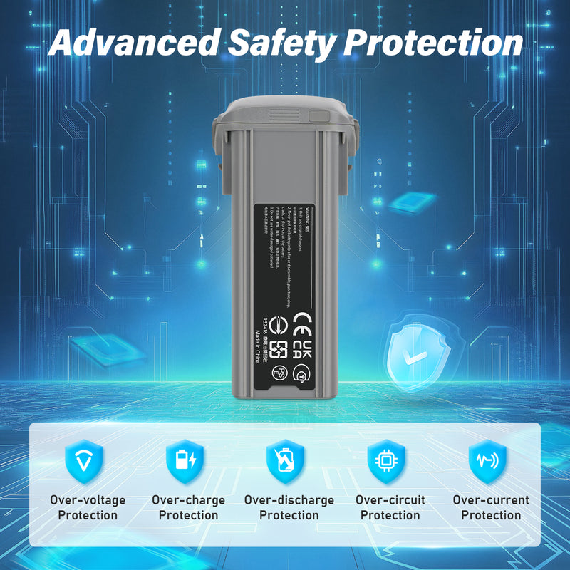 Load image into Gallery viewer, Air 3 Intelligent Flight Battery 14.76V 4241mAh High Capacity Replacement Battery Compatible with DJI Air 3/ Air 3S Drone, Up to 35Mins Max Flight Time
