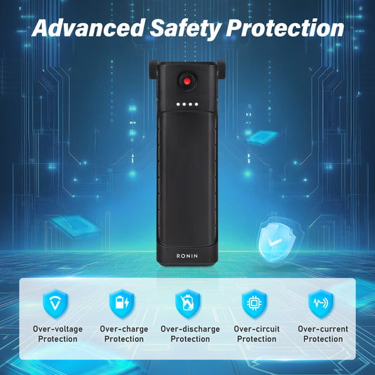 Ronin M / Ronin MX Intellegent Battery 14.4V 1580mAh High Capacity Replacement Battery Compatible with DJI Ronin-M & Ronin-MX Handheld Gimbal Stabilizer, Up to 3 Hours Runtime