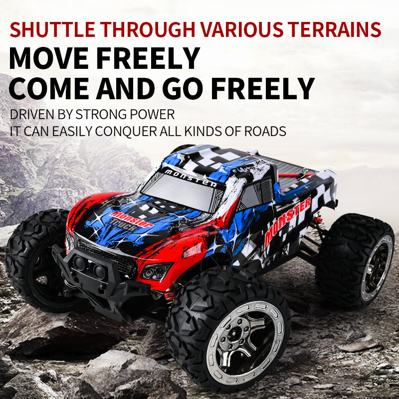 Load image into Gallery viewer, GUOKAI 1:14 Scale 4WD RC Truck 35KM/H High Speed OFF-Road Climbing Vehicle 866-140
