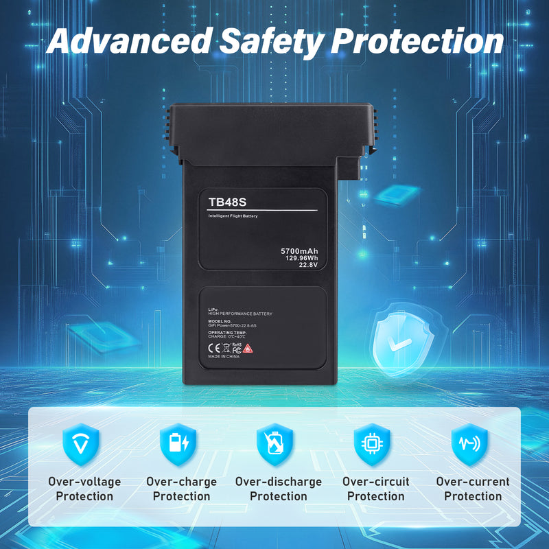 Load image into Gallery viewer, 22.8V DJI Matrice  Series TB48D/TB48S Intelligent Flight Battery 5700mAh for for DJI Matrice 100 Quadcopter / DJI Matrice 600
