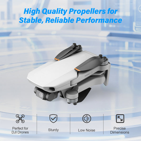Propellers for DJI Mini 2 /SE /2SE /4K Replacement Blades, Low-Noise ,Light-Weight and Quick-Release with Screws and Magnetic Screwdriver, Drone Propeller Accessories