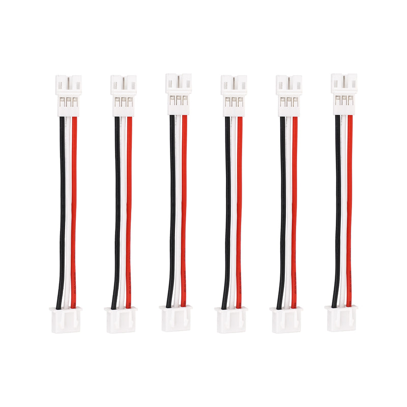 Load image into Gallery viewer, JST PH2.0 3-Pin Male to JST-XH Female 2S LiPo Battery Conversion Cable, 22AWG Silicone Wire, 8cm

