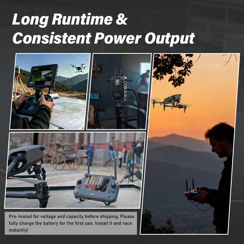 Load image into Gallery viewer, WB37 Intelligent FPV RC Battery 7.6V 4920mAh Replacement Battery Compatible with DJI RC Plus/ Cendence/ CrystalSky Monitor/ DJI Transmission &amp; D-RTK 2 Remote Controller Battery, Up to 4-5hours
