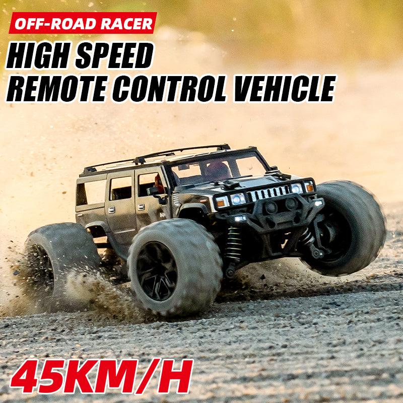 Load image into Gallery viewer, GUOKAI 1:18 Scale 4WD HUMMER RC Truck OFF-Road Climbing Vehicle High Burst 380 Motor 2.4G 866-188
