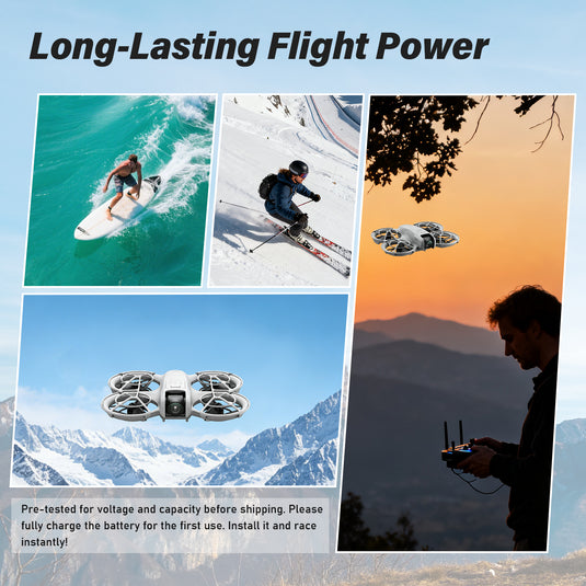Neo Intelligent Flight Battery 7.3V 1435mAh High Capacity Replacement Battery Compatible with DJI Neo Drone, Up to 18Mins Flight Time