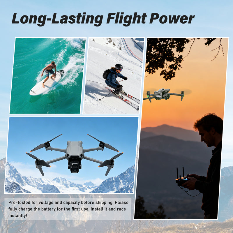 Load image into Gallery viewer, Air 3 Intelligent Flight Battery 14.76V 4241mAh High Capacity Replacement Battery Compatible with DJI Air 3/ Air 3S Drone, Up to 35Mins Max Flight Time
